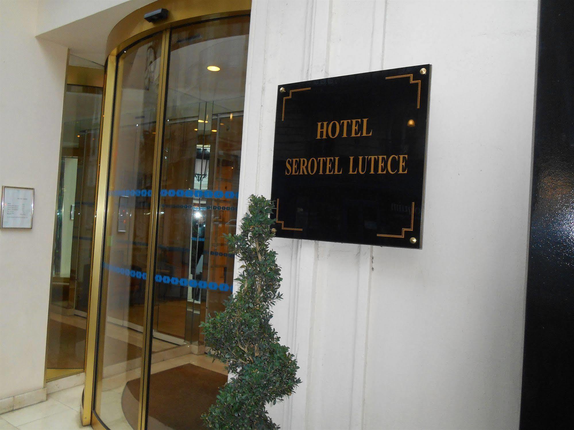 Hotel Serotel Lutece Párizs Kültér fotó